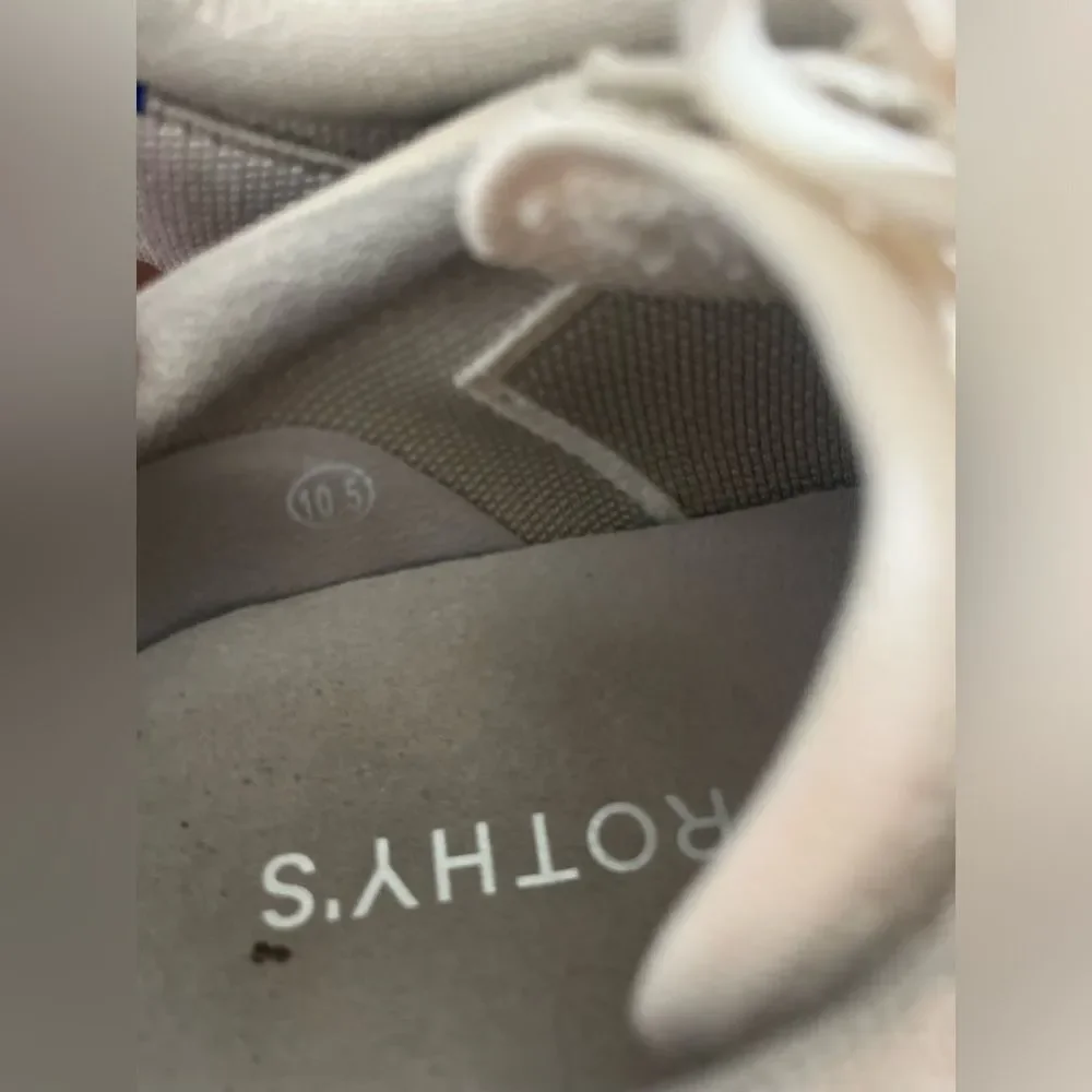 ROTHY’S Men's White Sneakers; Size 10.5